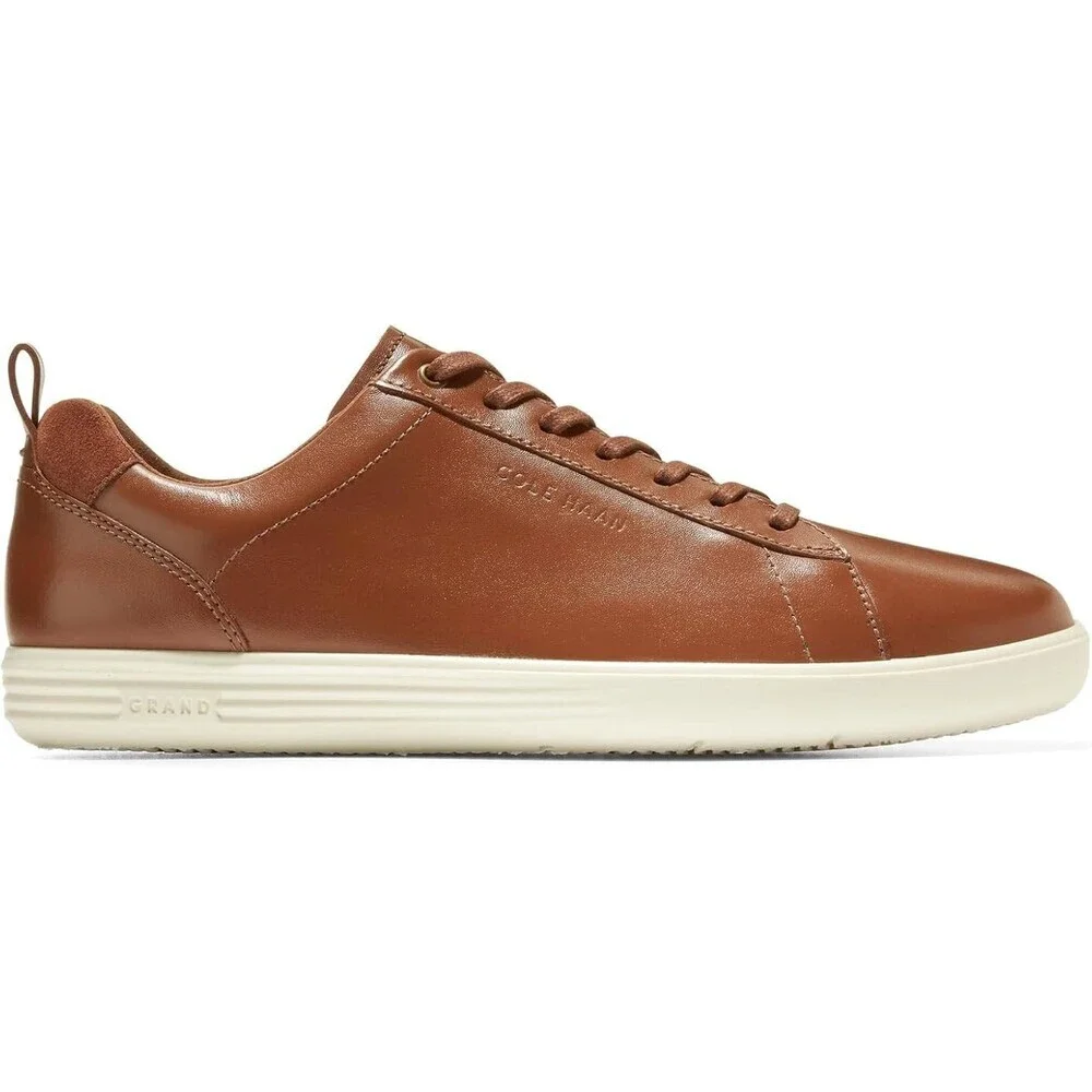 Cole Haan Grand+ Crosscourt C36924 Sneakers Men's 7.5 Brown Casual Shoes ZPO183